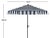 Contemporary Elsa Fashion Line 11 Ft Umbrell - Navy/White For Sale - Image 3 of 4