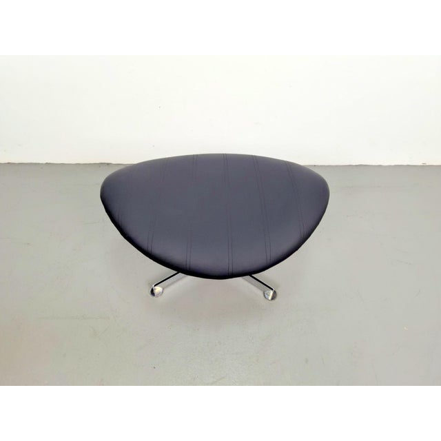 1960s Vintage Lip Ottoman by Rudolf Wolf for Rohe Noordwolde, 1960s For Sale - Image 5 of 9