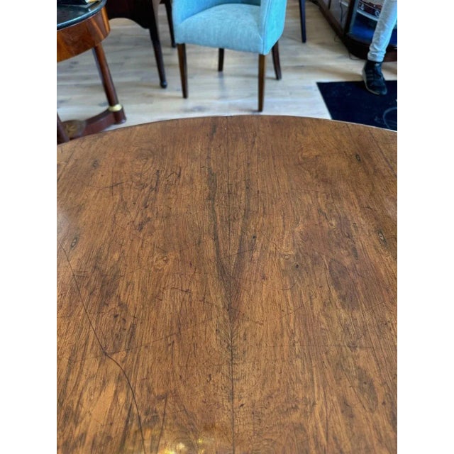 Antique Padouk Dining Table For Sale - Image 5 of 11
