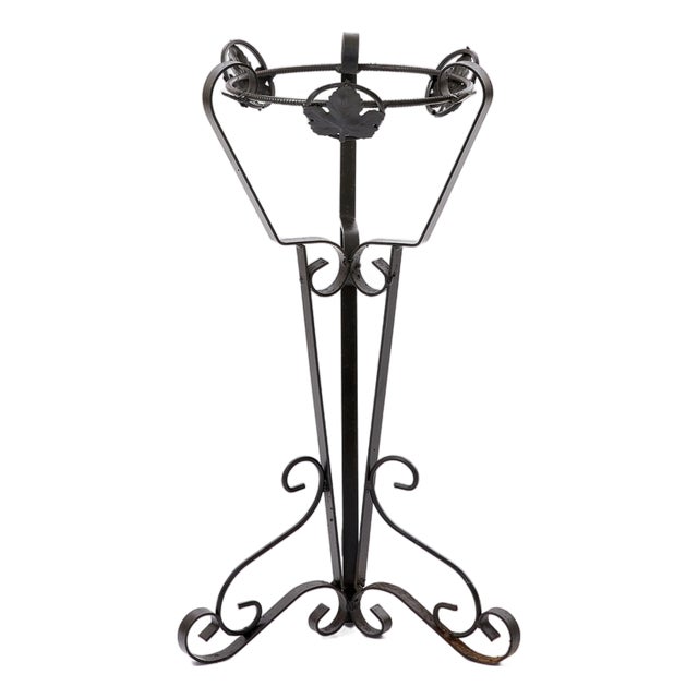 Vintage Flower Box in Wrought Iron, 1920s For Sale