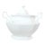 Lrg. White English Jonhson Bros. Ironstone Tureen 10.5" For Sale
