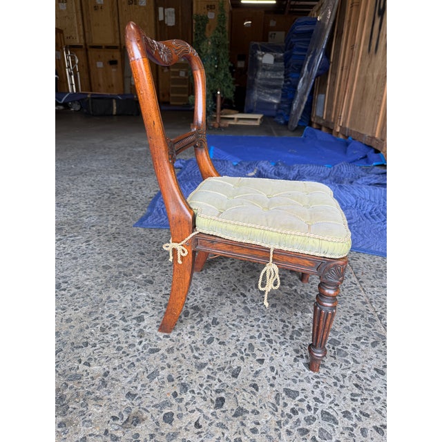 18th Century Pair William IV Balloon Back Child Chairs For Sale - Image 4 of 12