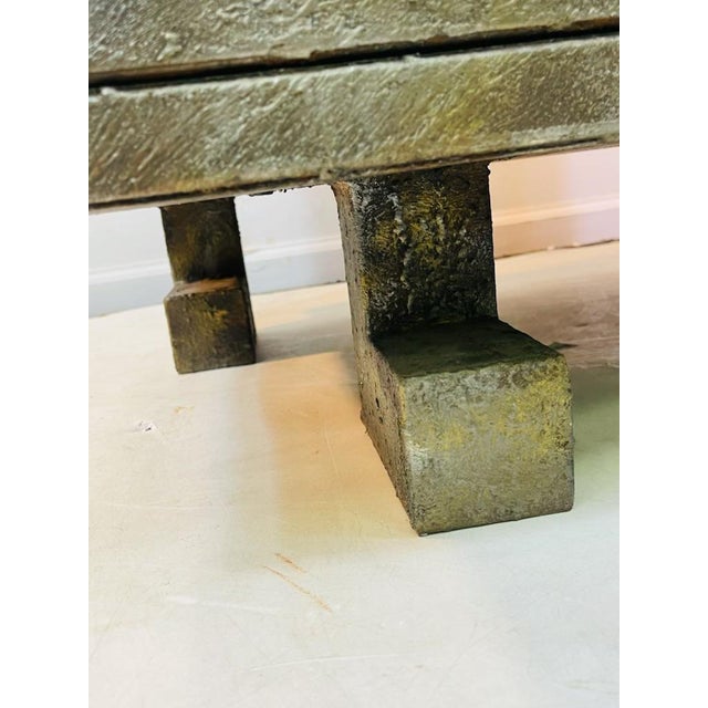 Bronze Incredible Brutalist Style Metal Cat Cabinet. For Sale - Image 8 of 11