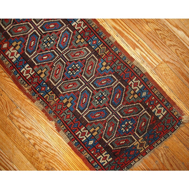 Turkish 1880s Handmade Antique Turkish Yastik Rug For Sale - Image 3 of 6