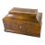 19th Century English or Italian Burl Walnut Document Box Casket For Sale