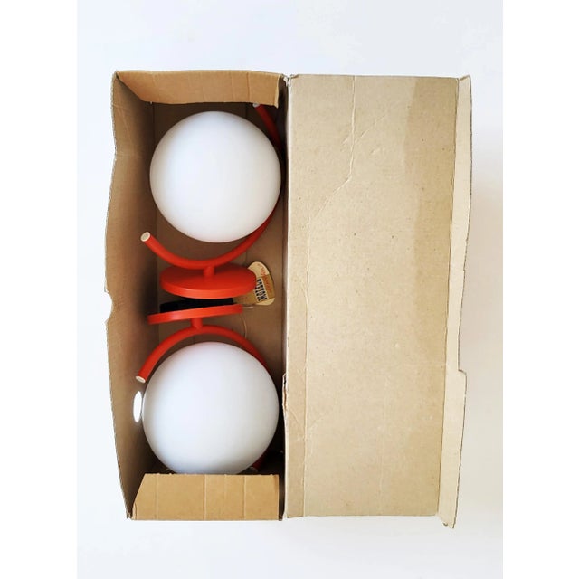 Mid-Century Modern Wall Lamps, 1960s, Set of 2 For Sale - Image 8 of 10