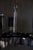 Mid-Century Modern 1970s Sciolari Chrome and Cast Smoked Plexiglass Ice Cube Chandelier For Sale - Image 3 of 6