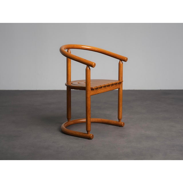 Postmodern Vintage Sculptural Dining Chairs by Allmilmö, Germany, 1980s, Set of 6 For Sale - Image 3 of 10