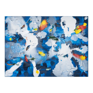 Contemporary Abstract Oil on Canvas Painting "Untitled 24043" by Martín Reyna