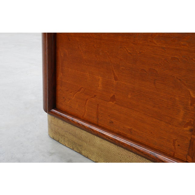 Large Art Deco Apothecary Cabinet attributed to De Coene, Belgium, 1920s For Sale - Image 13 of 16