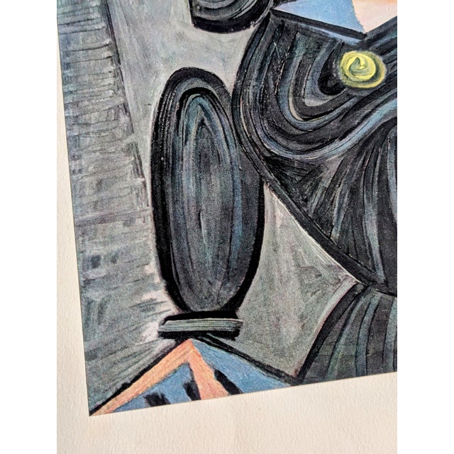 Pablo Picasso - Portrait of a Woman, 1943 - Color lithograph (offset) on Pur Marais Fil paper. Ready to be framed and...