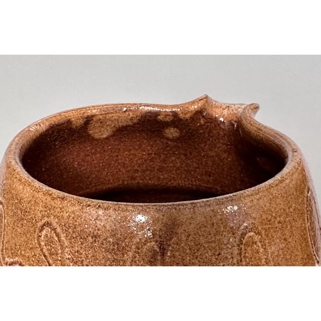 Modernist Studio Ceramic Art Jug Vase from Helma Klett, Germany, 1950s For Sale - Image 10 of 13