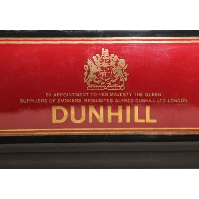 Dunhill Cigar Ashtray Catchall England Black and Red Collectible 1970 For Sale - Image 9 of 14