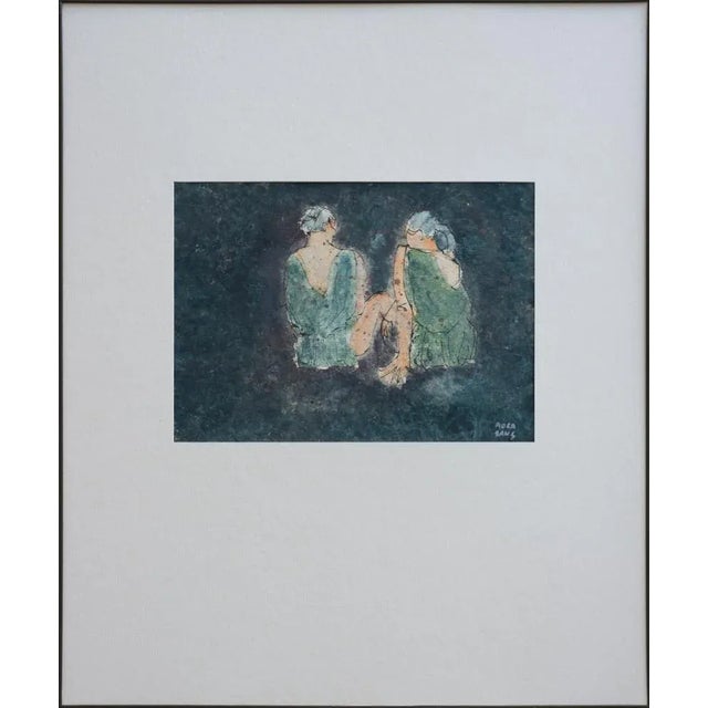 Joan Carles Roca Sans, The Dancers, 1920s, Watercolors, Set of 2 For Sale - Image 6 of 9