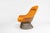 Orange Set of Model 1705 Easy Chair and Ottoman by Warren Platner for Knoll, 1966 For Sale - Image 8 of 18