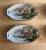 Japanese Vintage Hand Painted Japanese Sushi Serving Set With Mount Fuji Landscape, 7 Pieces For Sale - Image 3 of 9