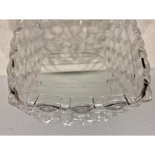 1980s Grainware Lucite Ice Bucket For Sale - Image 4 of 5