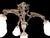 19th Century French Medieval Gothic Revival Bronze Four-Light Chandelier with Frosted Glass with Gryphons Gargoyles Dragons, 1890s For Sale - Image 9 of 13