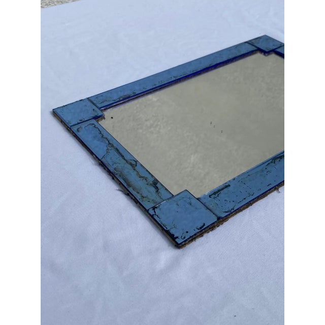 Traditional Vintage Mirrored Tray For Sale - Image 3 of 10