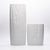 Modern White Bisque Porcelain Vases by Martin Freyer for Rosenthal, 1975, Set of 2 For Sale - Image 3 of 13