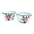 1980s Porcelain Ventilated Orchid Pots Slotted Pots - A Pair For Sale