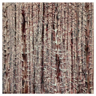 Kristine Kvitka, Pines, 2014, Oil on Canvas For Sale