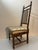 Wood Antique French Bobbin Chair, Ebonized Wood, c.1800's With Upholstered Seat For Sale - Image 7 of 7