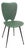 1960s Mid Century Green Vinyl Chair For Sale