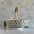 1) Elevate the Beauty of your bathroom with our Custom Sink. This ceramic vessel sink is skillfully handcrafted by our...