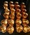 1960s 1960s Mid Century Modern Noritake Provincial Set of Amber Goblets - 24 Pieces For Sale - Image 5 of 9