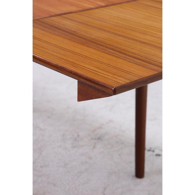 Mid-Century Danish Model 371 Boomerang Extendable Dining Table in Teak by Alfred Christensen, 1960s For Sale - Image 9 of 16