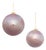 Iridescent Beaded Glass Ornament (Set of 4) For Sale