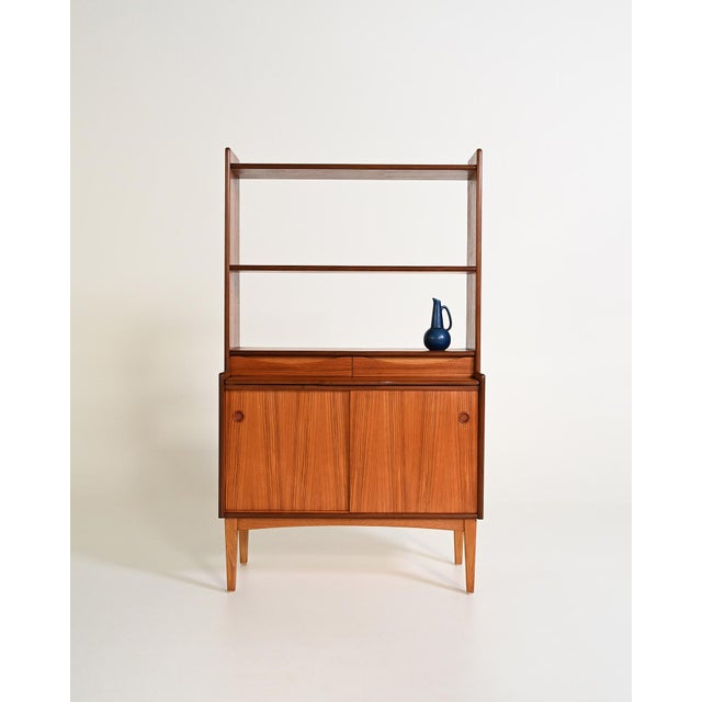 Vintage Bookcase with Pull-Out Desk by Bräntorps, 1960s For Sale - Image 12 of 12