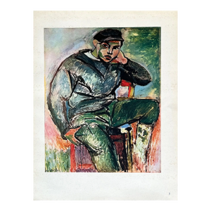 Henri Matisse Engraving 3 Young Sailor With Cap 1948