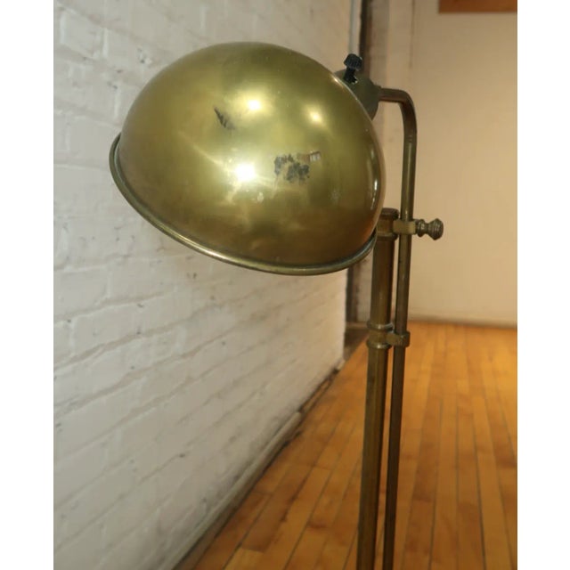 One-of-a-kind brass vintage lamp. Perfect and unique accent piece for any space!