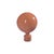 This hand-lacquered lamp finial by Dressing Rooms Interiors Studio features a high-gloss Canyon Sunset finish designed to...
