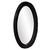 Queen Anne Queen Ann Mirror - Glossy Black For Sale - Image 3 of 9