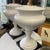 1980s Metal Urn Table Lamps - a Pair For Sale - Image 6 of 9