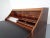Rosewood and Leather Tambour Writing Desk by Gianfranco Frattini for Bernini, Italy, 1964 For Sale - Image 14 of 18