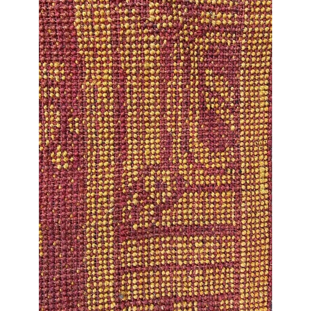 Red Vintage African Rug For Sale - Image 8 of 12