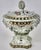 Cream Copeland Spode Chintz Botanical Potpourri Vase Covered Urn, England Circa 1891 For Sale - Image 8 of 12