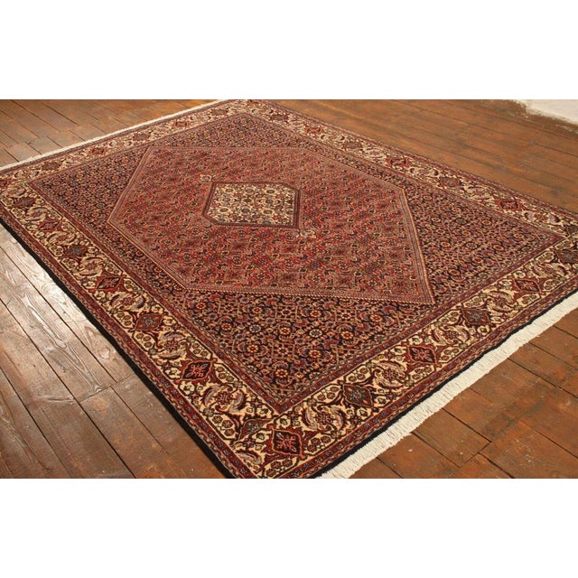 Textile Middle Eastern Rug in Wool For Sale - Image 7 of 10