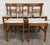American Antique American Quarter Sawn Oak Dining Chairs - Set of 5 For Sale - Image 3 of 15