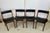 Tom Robertson Vintage Mid-Century Teak Dining Chairs Four in the Style of Tom Robertson for McIntosh For Sale - Image 4 of 8