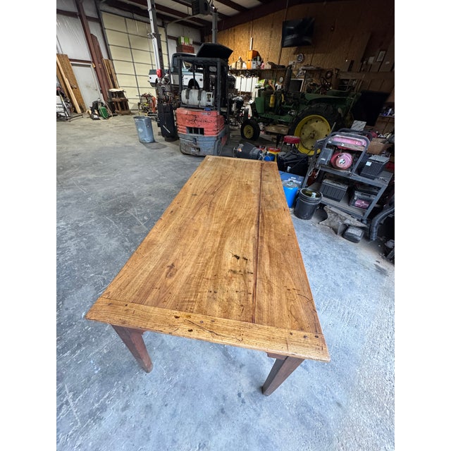 Brown 18th Century French Farm Table For Sale - Image 8 of 15