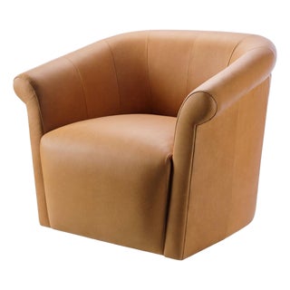 Trumpet Swivel Chair Camel For Sale
