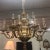 Unusual Contemporary Polished & Satin Brass 16 Light Chandelier. From Modern Miami Florida Home. Very Chic! Would Work...