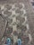 Muted Cloud Grey, Taupe, and Steel Blue Vintage Ersari Elephant Track Organic Wool Rug 8.4 x 11.6 For Sale In Milwaukee - Image 6 of 6