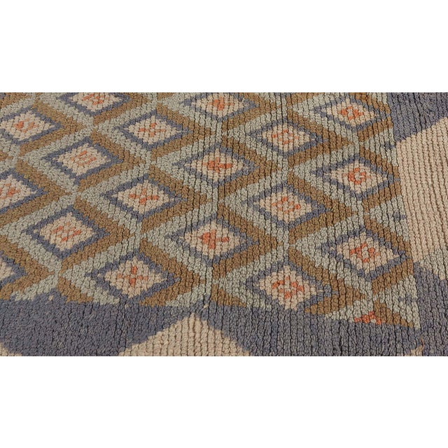 Doris Leslie Blau Vintage Swedish Pile Rug For Sale - Image 4 of 8