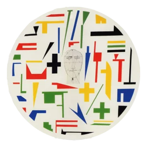 Mimmo Paladino, Shield 3, 1999, Etching